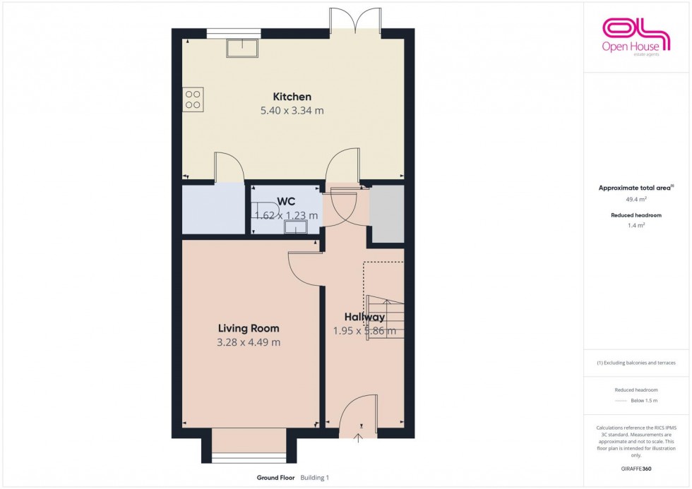 Floorplan for Jefferson Walk, Stafford