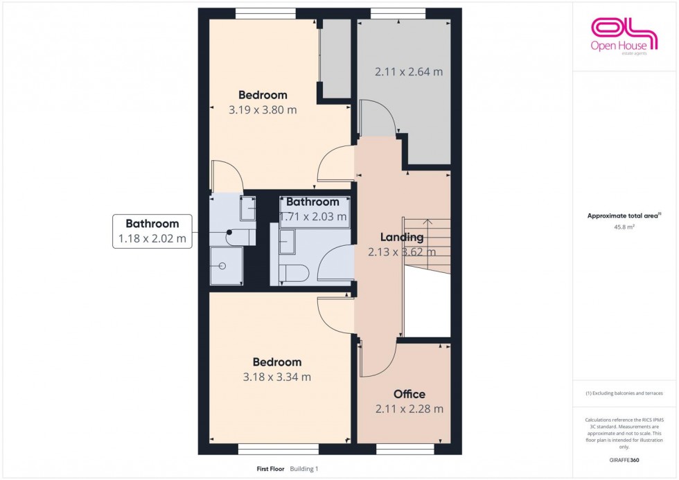 Floorplan for Jefferson Walk, Stafford