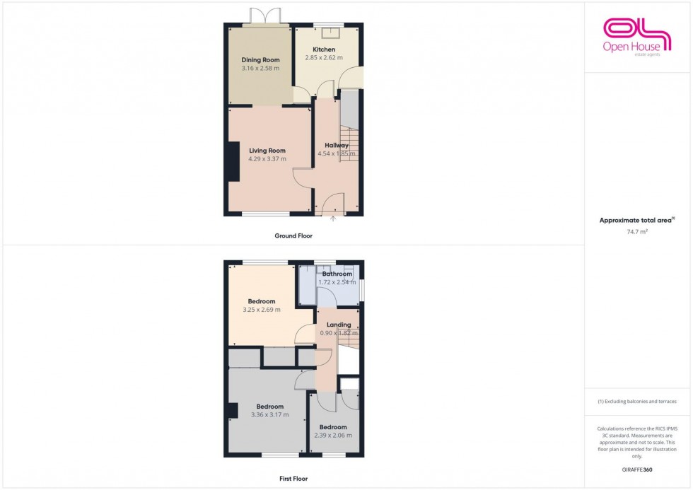 Floorplan for Ridgeway, Hixon