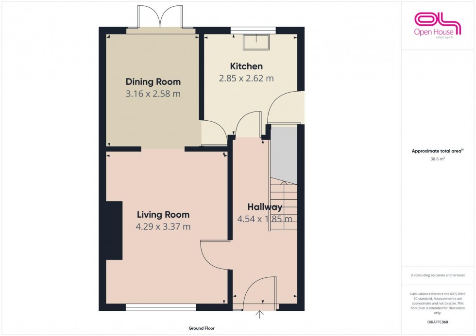 Floorplan for Ridgeway, Hixon