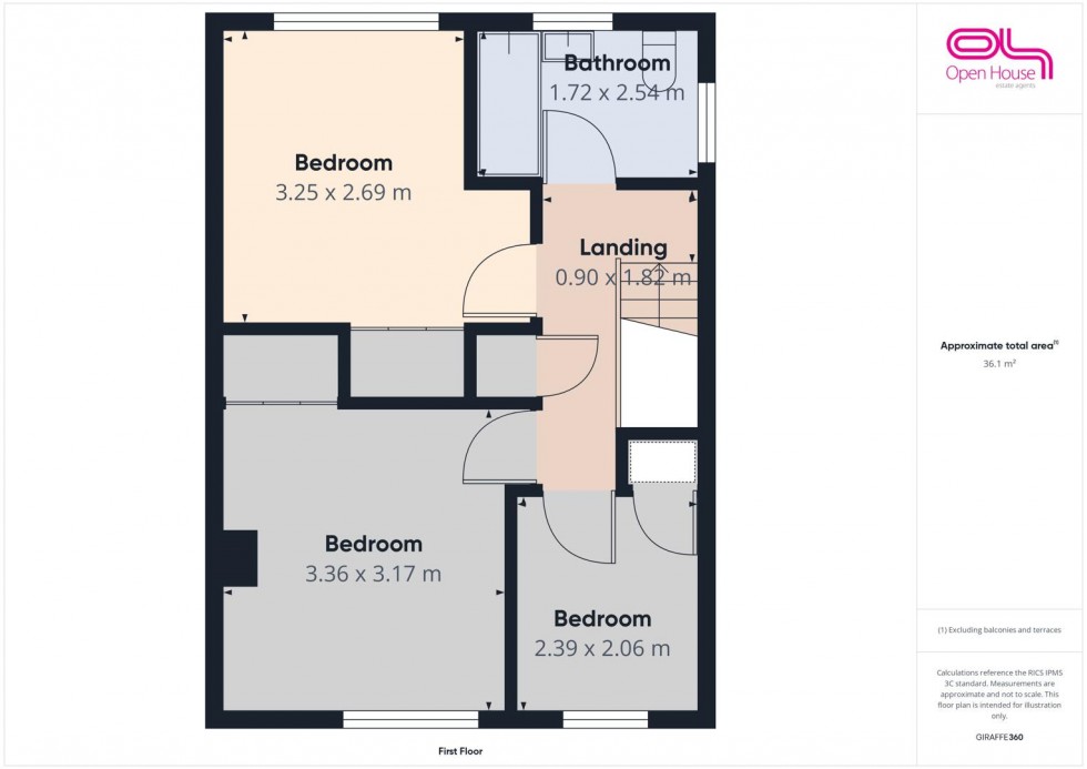 Floorplan for Ridgeway, Hixon