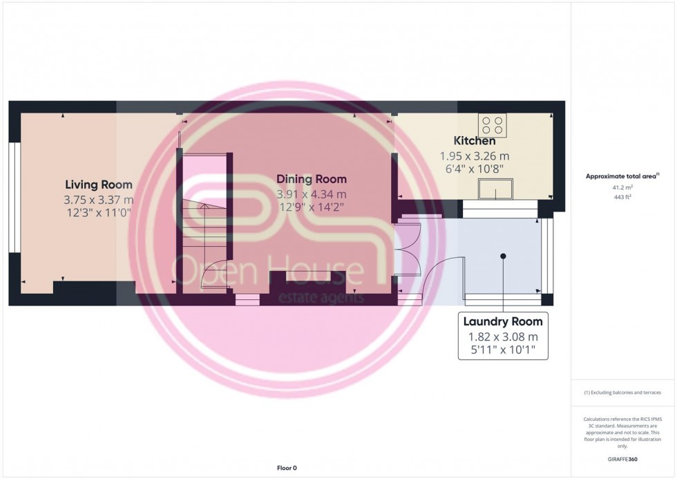 Floorplan for Park Road, Church Gresley