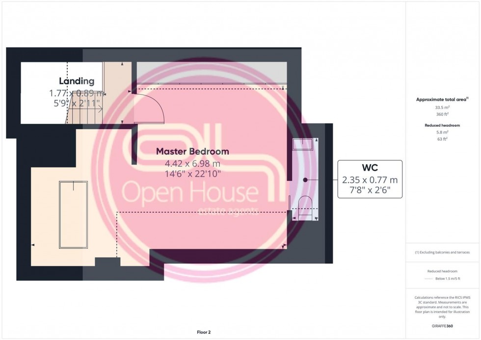 Floorplan for Newhall Road, Swadlincote