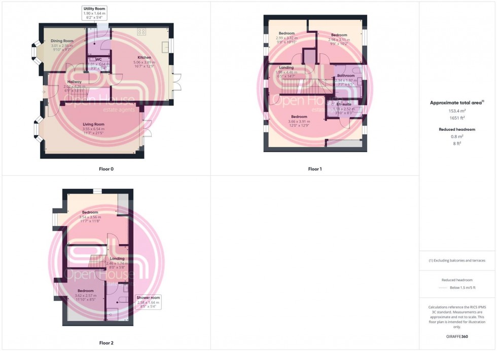 Floorplan for Henley Grove, Church Gresley