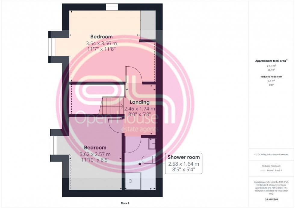 Floorplan for Henley Grove, Church Gresley