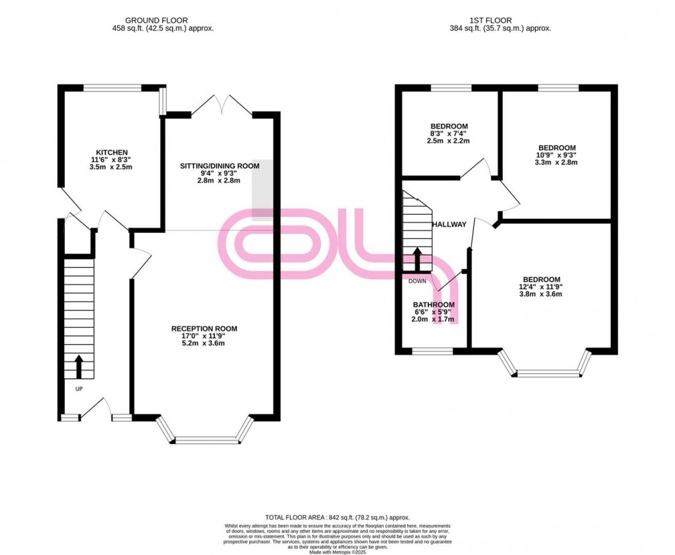 Floorplan for Prospect Mount, Keighley
