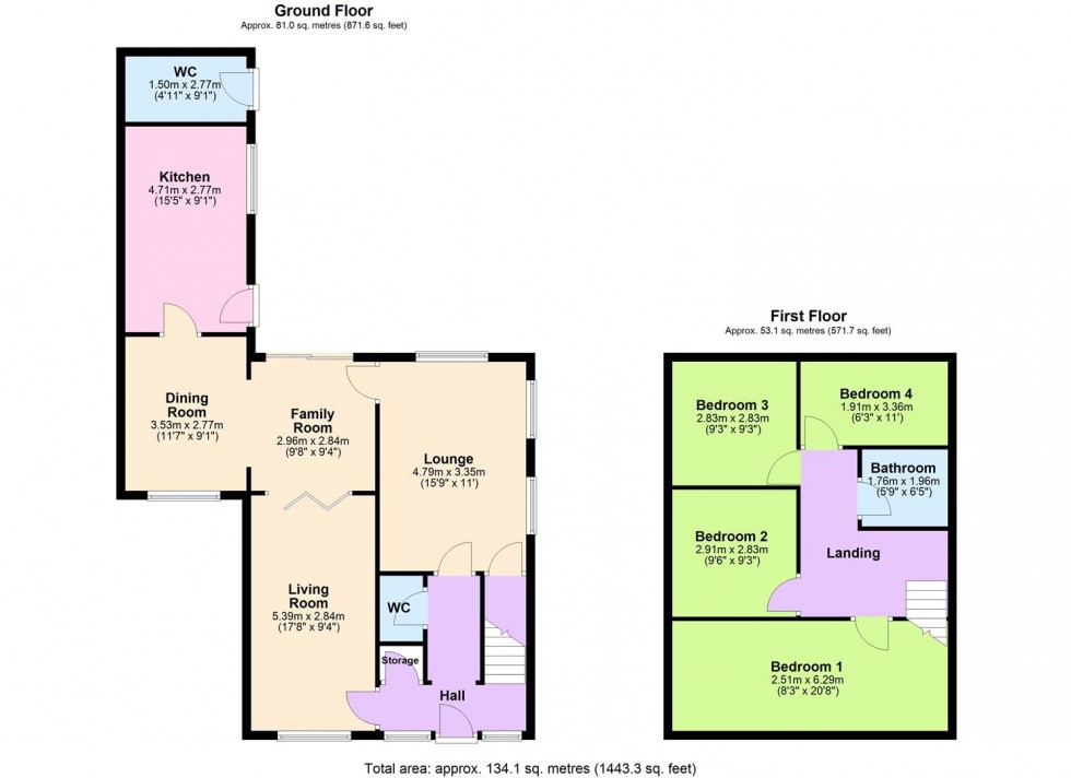 Floorplan for Ryley Avenue, Bolton