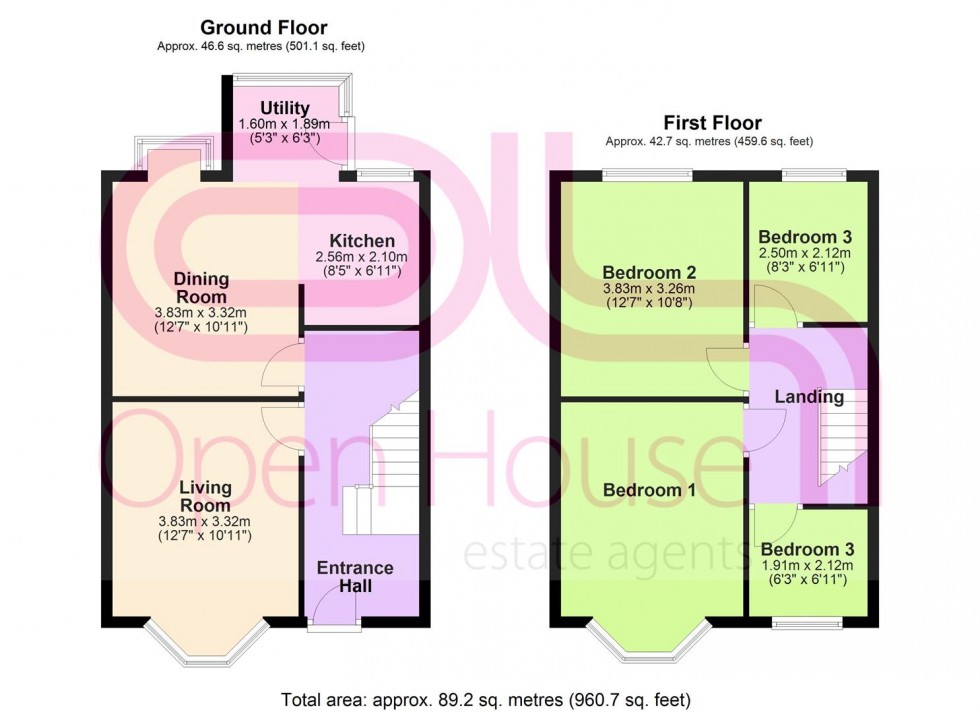 Floorplan for Chapeltown Road, Bromley Cross