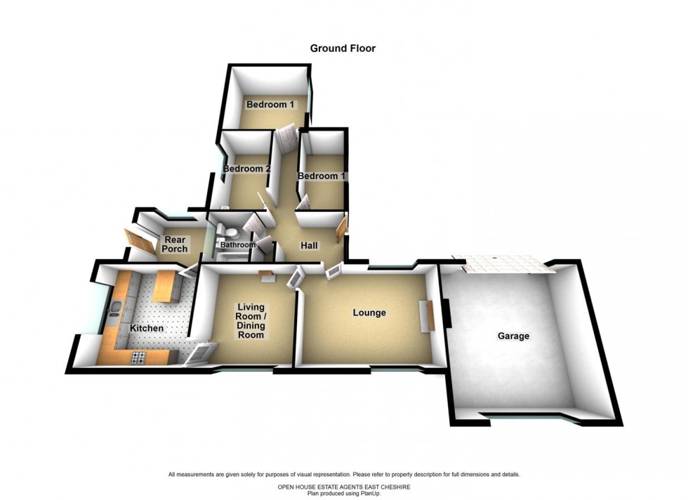Floorplan for Caergeiliog, Holyhead