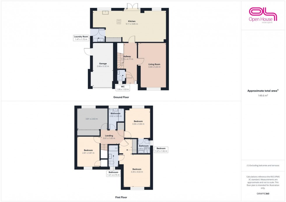 Floorplan for Lapwing Place, Stafford
