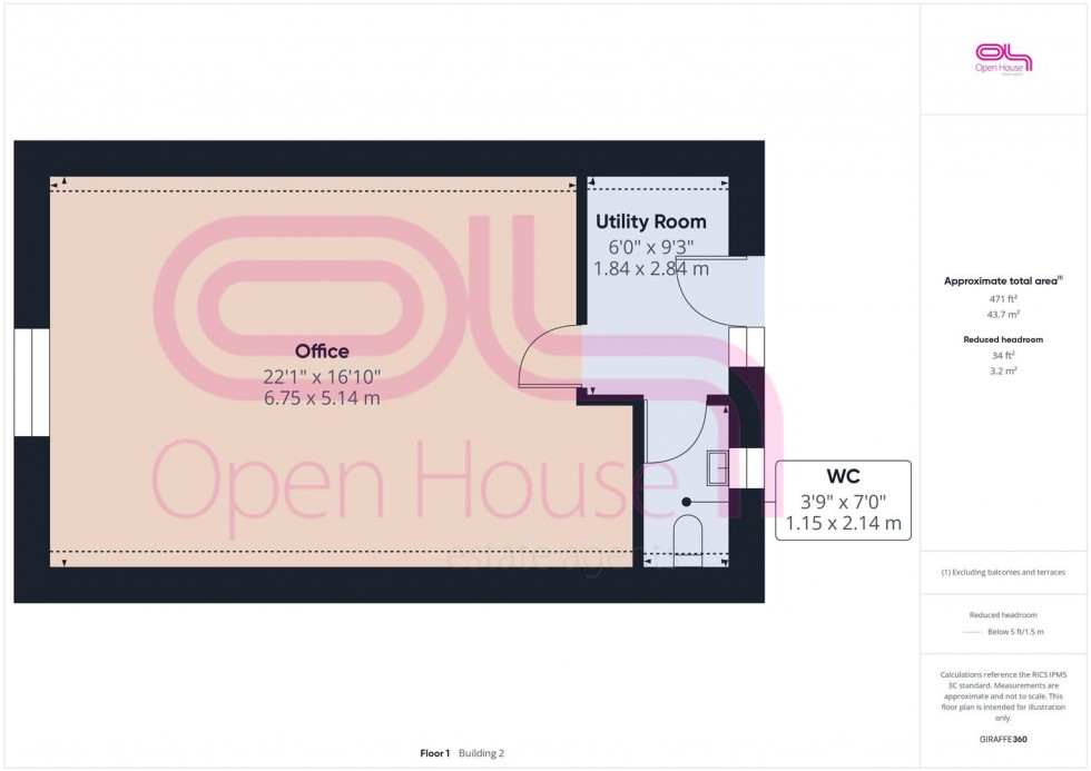 Floorplan for Searle Avenue, Peacehaven