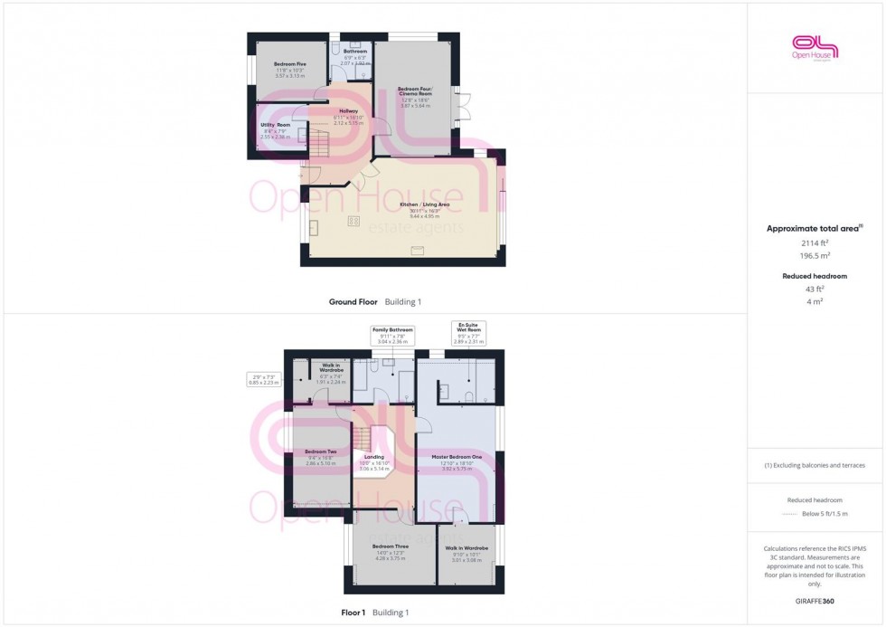 Floorplan for Searle Avenue, Peacehaven