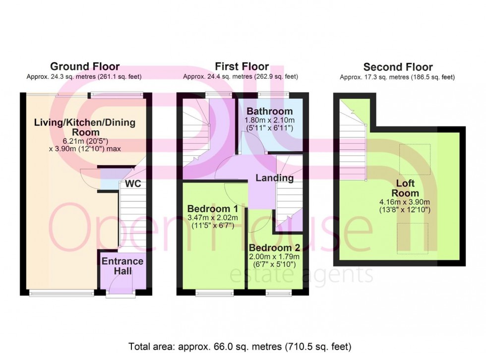 Floorplan for Cambria Street, Bolton