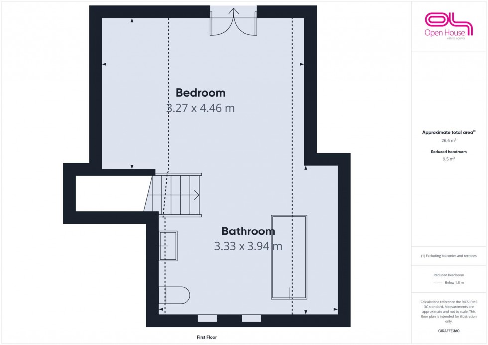 Floorplan for Meadow Lane, Derrington