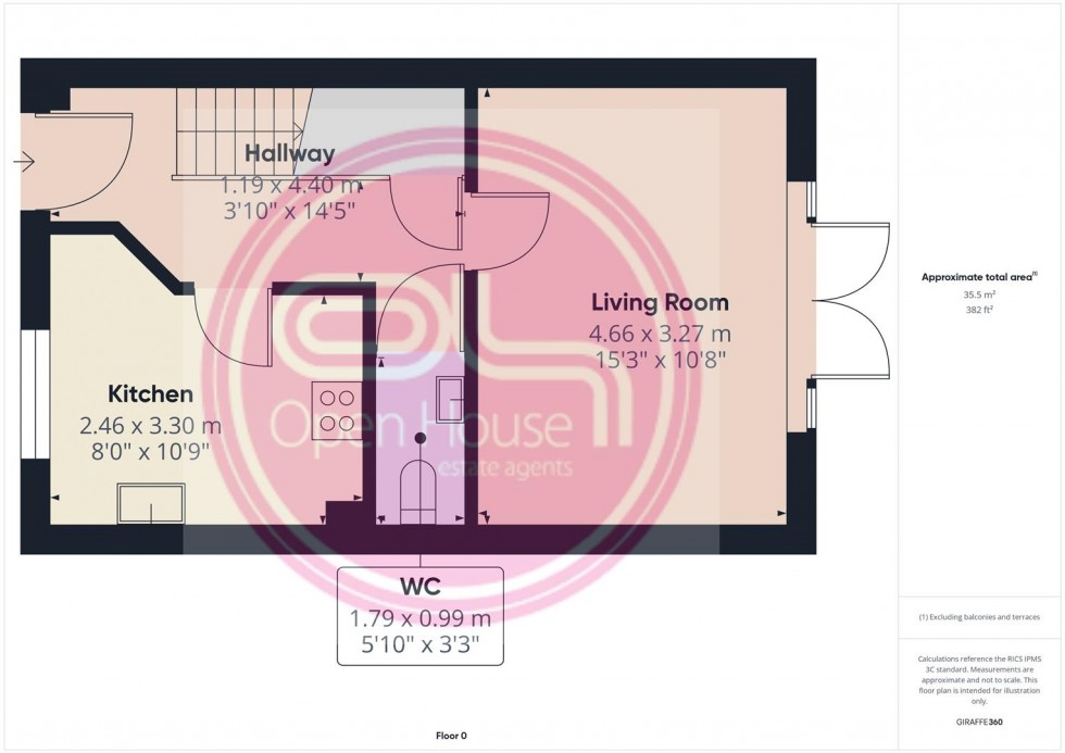 Floorplan for Skylark Drive, Branston