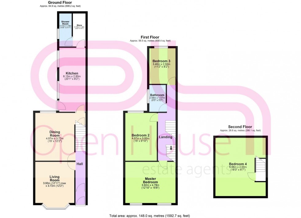 Floorplan for Deane Church Lane, Bolton