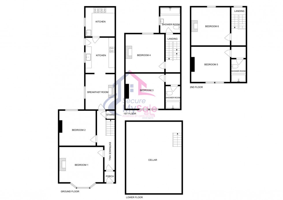 Floorplan for Avenue Road, Grantham