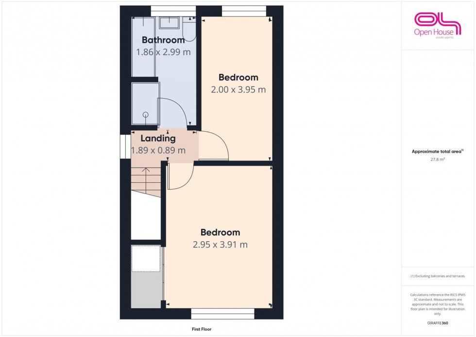 Floorplan for Littleworth Road, Cannock