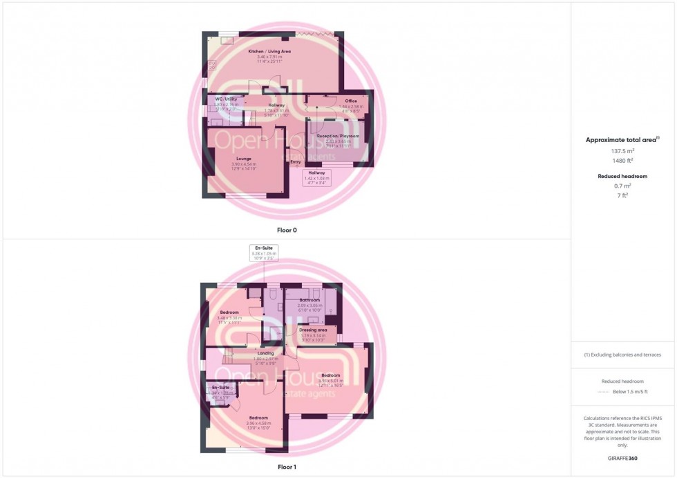 Floorplan for Burton Road, Castle Gresley, Swadlincote