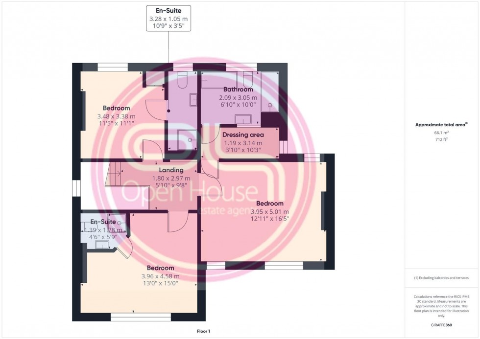 Floorplan for Burton Road, Castle Gresley, Swadlincote