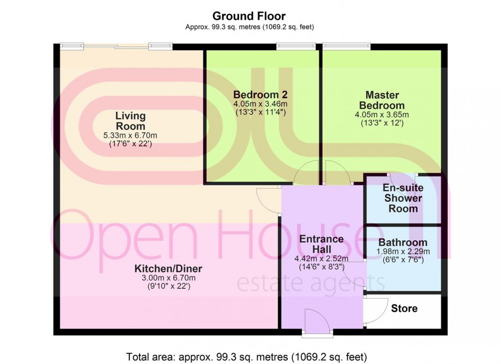 Floorplan for Palmerstones Court, Bolton