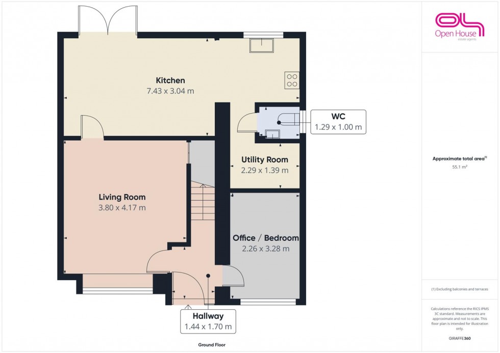 Floorplan for Thomas Avenue, Stone