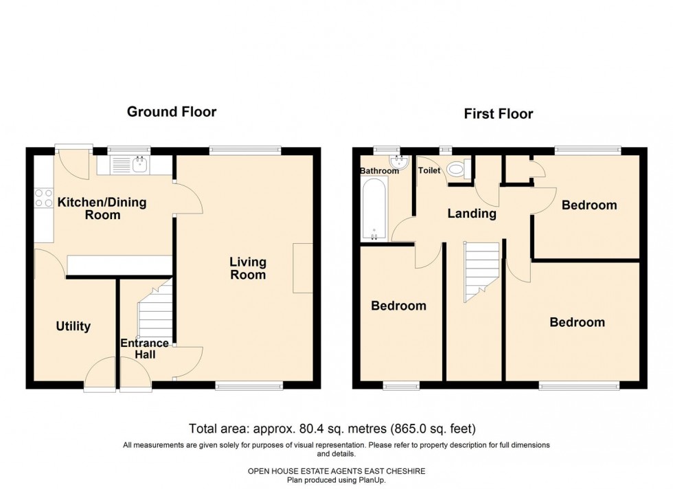 Floorplan for Willow Road, Partington