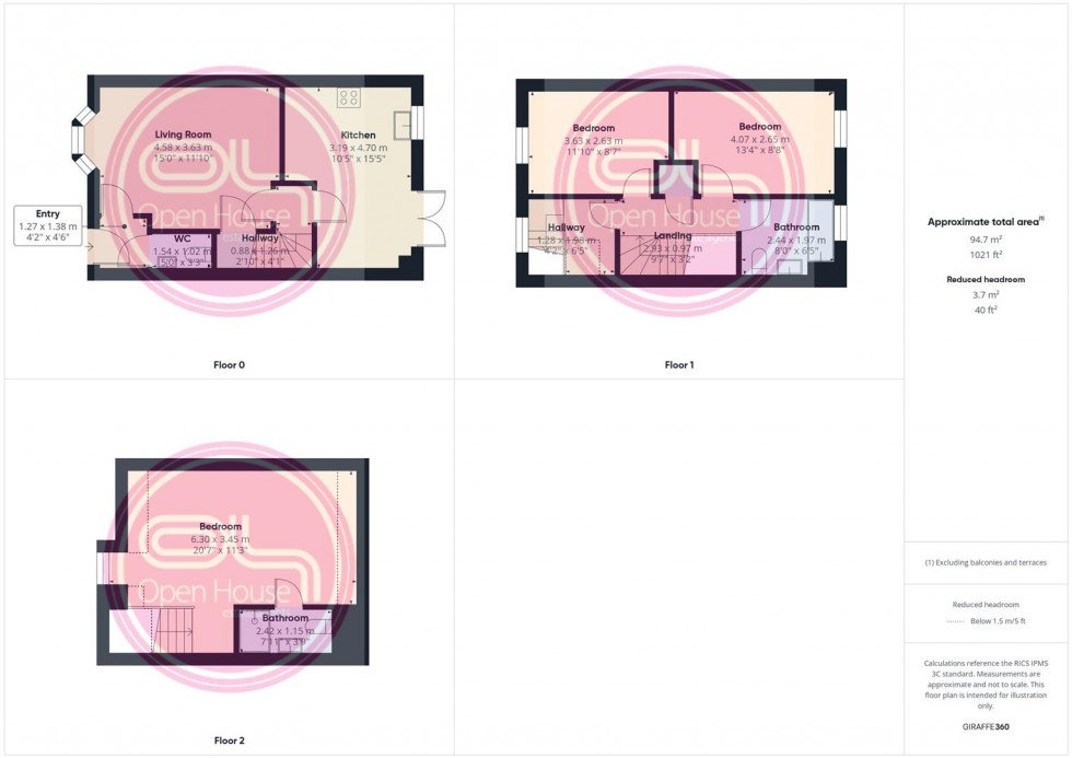 Floorplan for Galloway Road, Drakelow, Burton-On-Trent