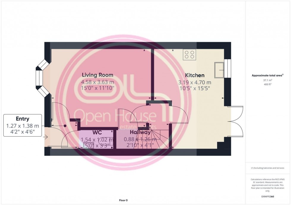 Floorplan for Galloway Road, Drakelow, Burton-On-Trent
