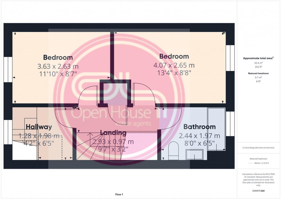 Floorplan for Galloway Road, Drakelow, Burton-On-Trent