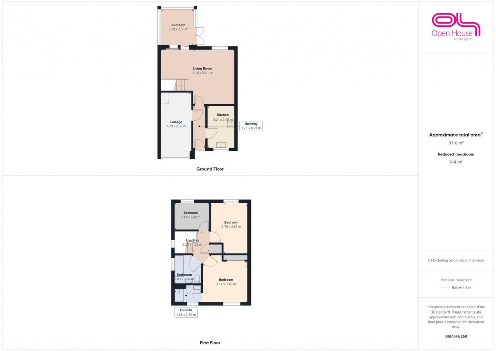 Floorplan for Washington Drive, Stafford