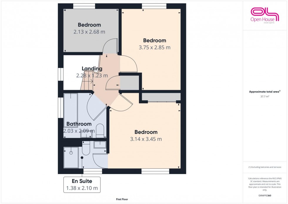 Floorplan for Washington Drive, Stafford
