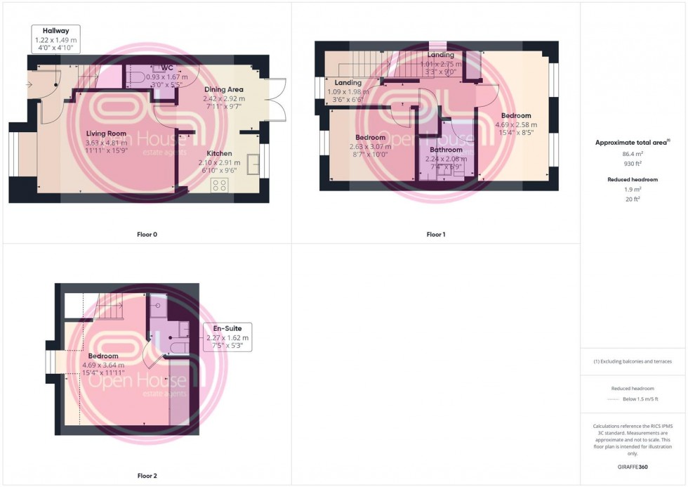 Floorplan for Blueberry Way, Woodville