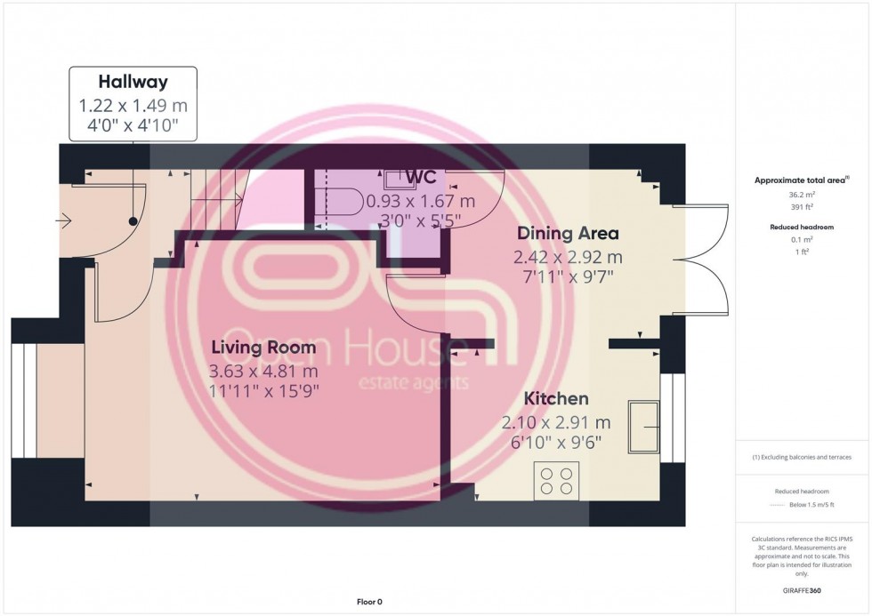 Floorplan for Blueberry Way, Woodville