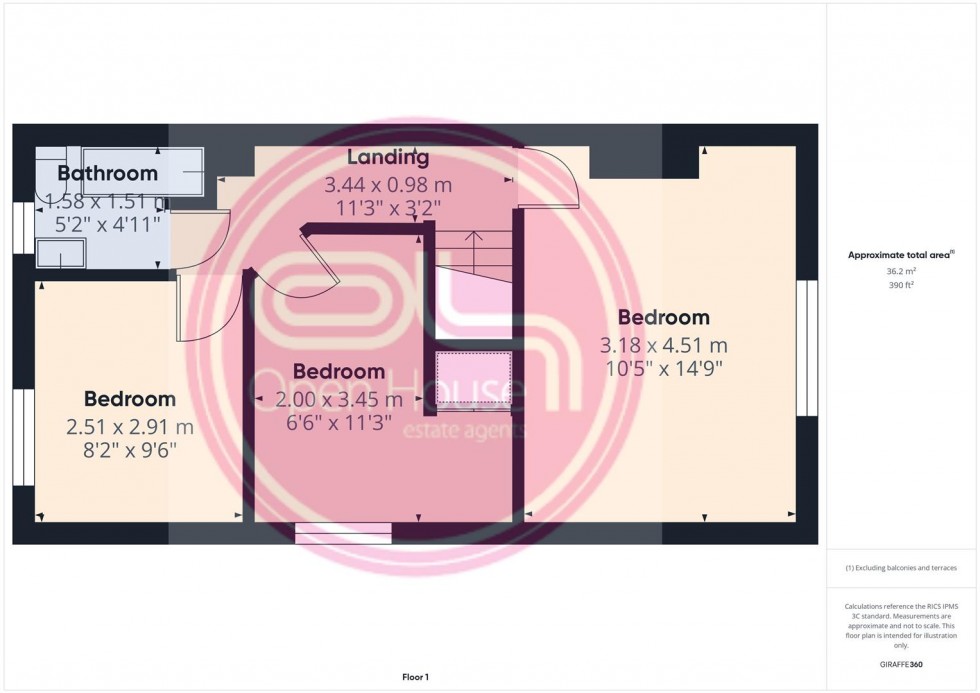 Floorplan for Greenwood Road, Burton-On-Trent