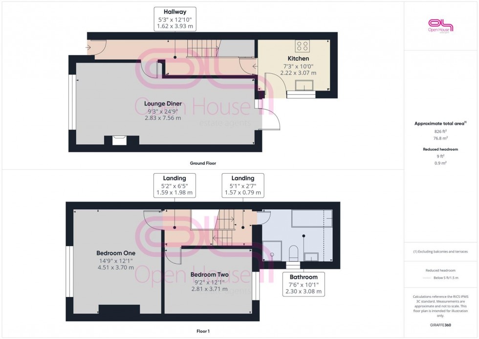 Floorplan for Blatchington Road