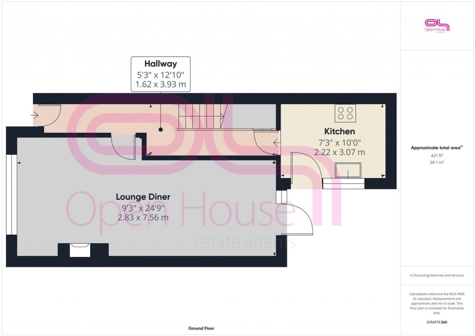Floorplan for Blatchington Road