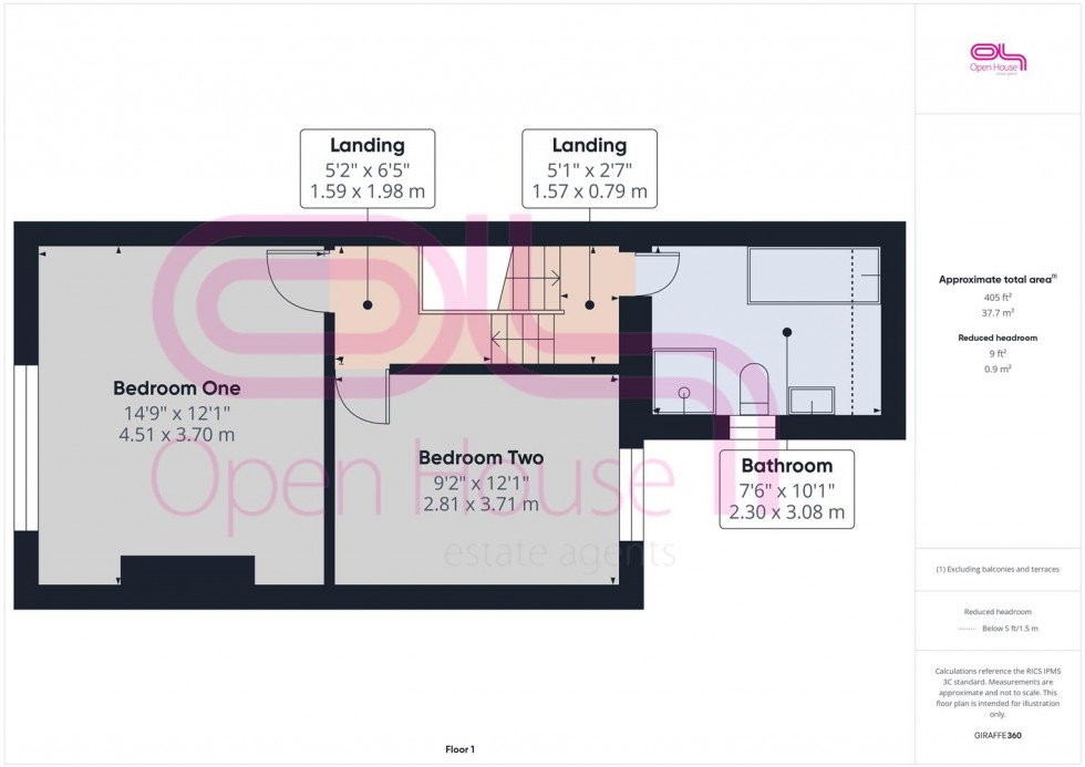 Floorplan for Blatchington Road