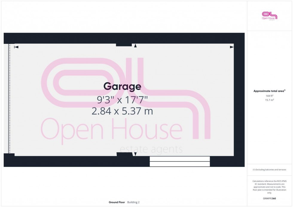 Floorplan for Firle Road, Peacehaven