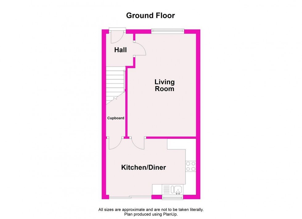 Floorplan for Thurston Road,Saltney