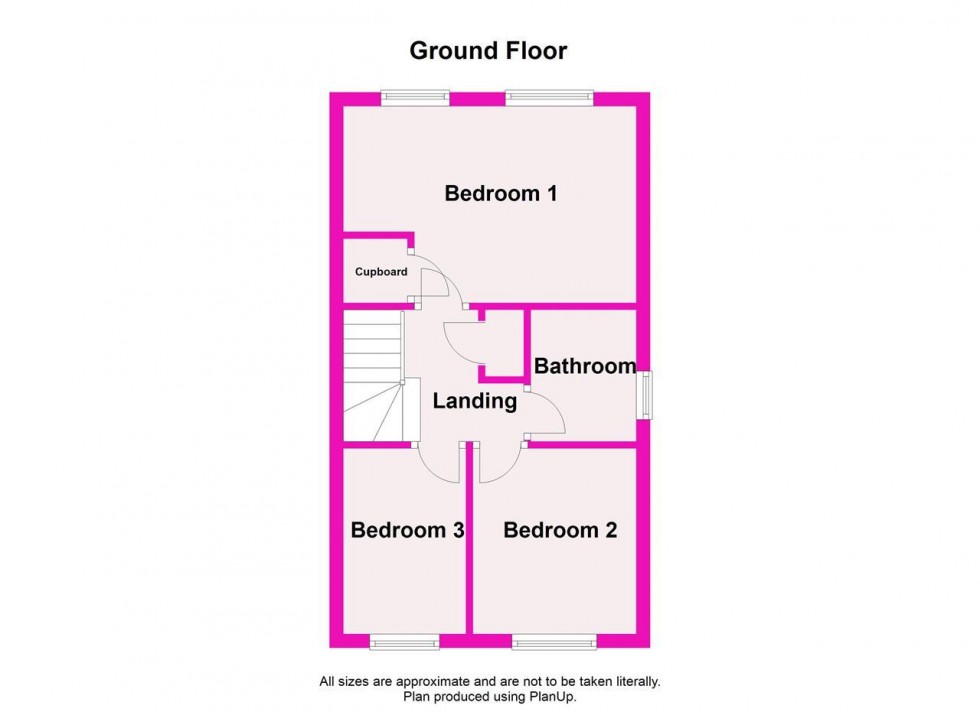 Floorplan for Thurston Road,Saltney