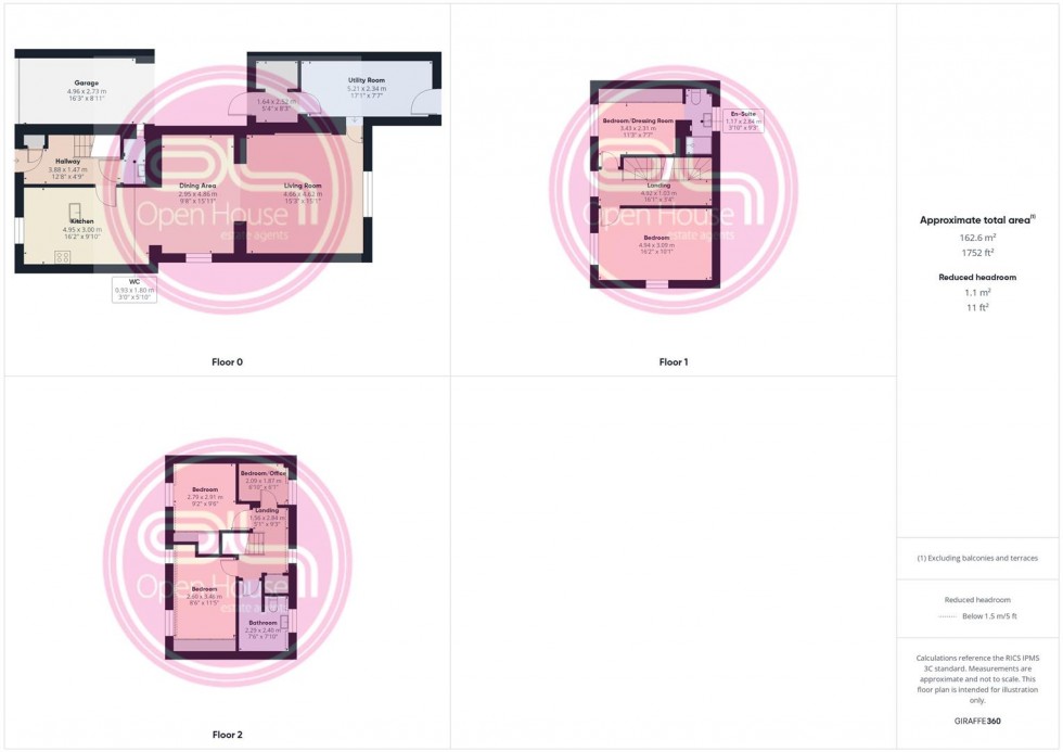 Floorplan for Cranfield Avenue, Church Gresley