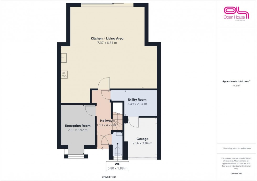 Floorplan for Bluebell Hollow, Stafford