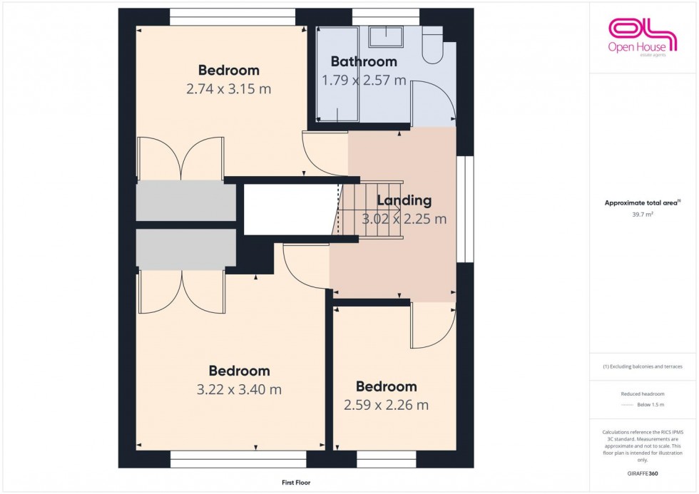 Floorplan for Stafford Lane, Hednesford