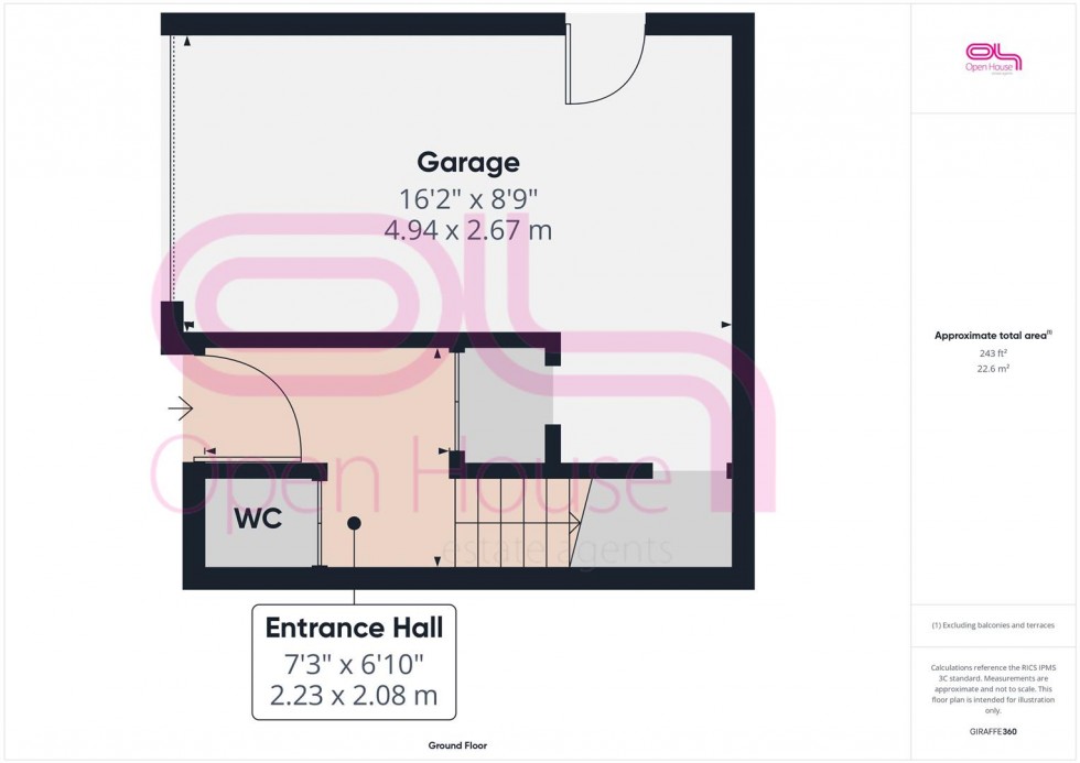 Floorplan for Church Hill, Newhaven