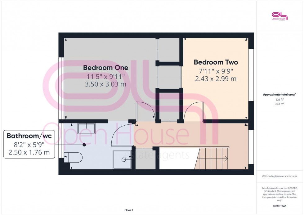 Floorplan for Church Hill, Newhaven