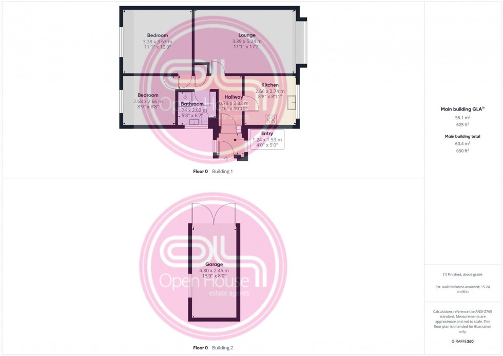 Floorplan for Albert Road, Church Gresley