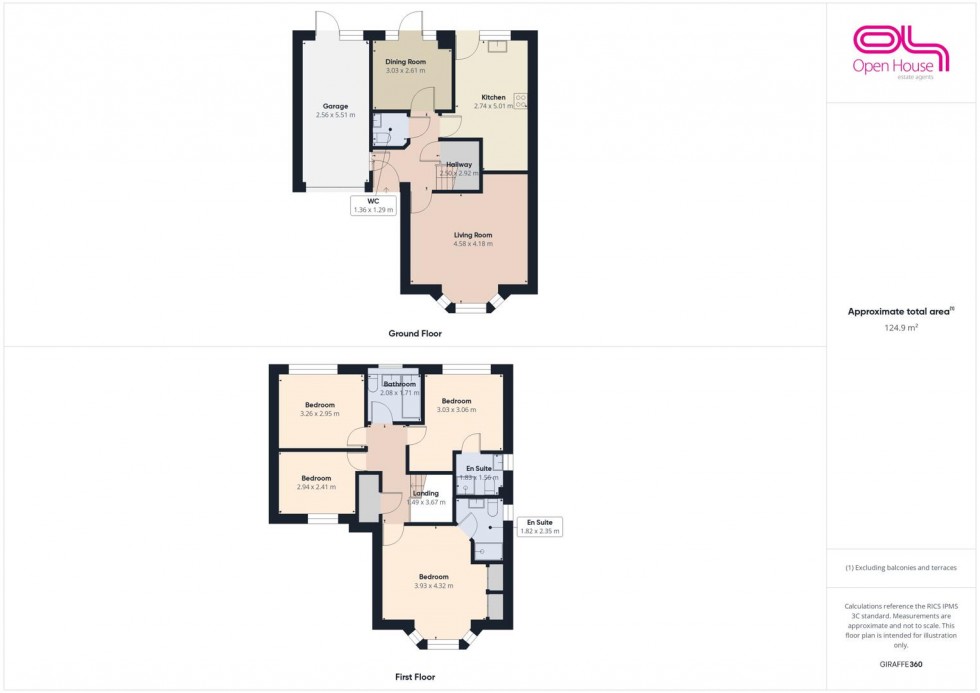 Floorplan for Bluebell Hollow, Stafford