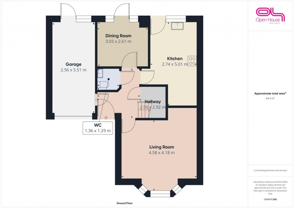 Floorplan for Bluebell Hollow, Stafford