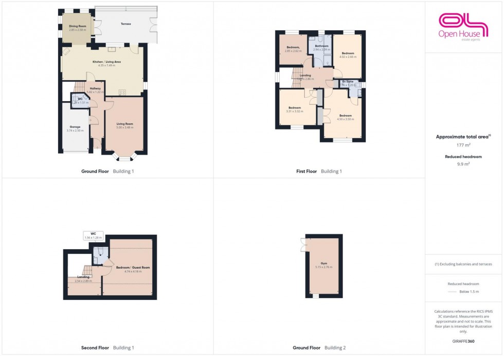 Floorplan for Brisbane Way, Cannock